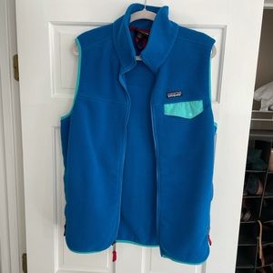 Patagonia Blue Synchilla Vest